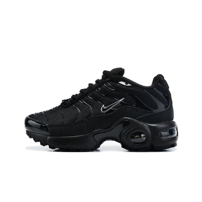 Baskets tn Plus Enfant Chaussures Entrainement de Sport Noir Gris AUTREMENT Lacets Synthetique Noir Cdiscount Chaussures