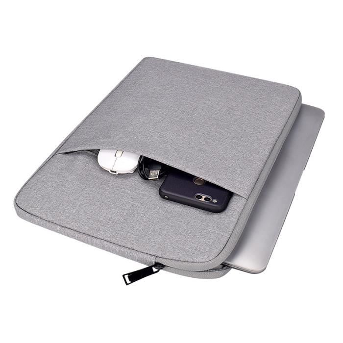 Housse Ordinateur Portable 15.6 Pouces Pochette de protection avec 2 poches  rose - Cdiscount Informatique