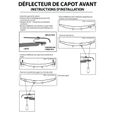 SCOUTT BRA CAPOT DEFLECTEUR PROTECTION pour DACIA DUSTER 2010-2014-3