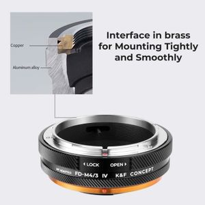 Bague Adaptation Pour Canon M42 K&F Concept