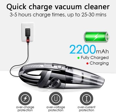 Oraimo Aspirateur à Main, Puissant Aspirateur à Main sans Fil 7.5 KPA avec LED, 120 W, Batterie Oraimo Aspirateur à Main, Puissant Aspirateur à Main sans Fil 7.5 KPA avec LED, 120 W, Batterie