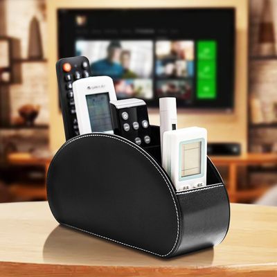 TISSU SUPPORT BOÎTE Télécommande Rangement Bureau Agenda Multifonction Ménage EUR 25,26