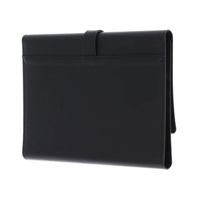HUGO BOSS Cartable noir pour femme - Double B Folder M Black & Gold ...