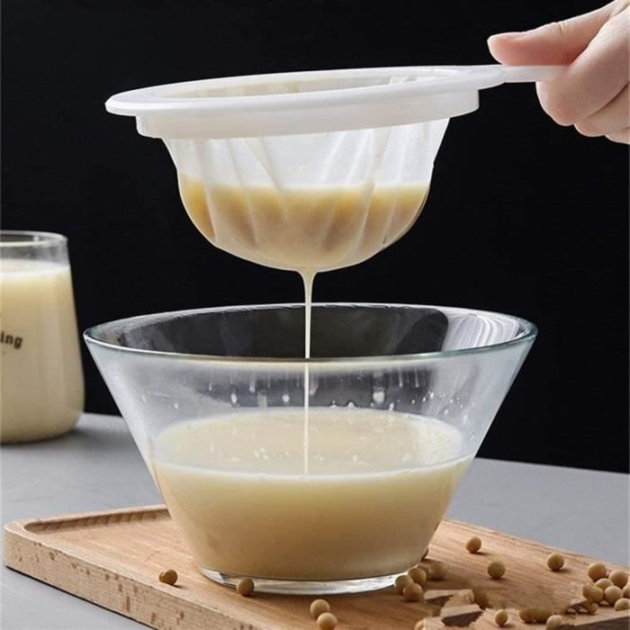 Acheter Passoire Super Fine en Nylon réutilisable, 1 pièce, tamis à mailles  avec poignée pour jus de miel, thé, lait de soja, café, filtre