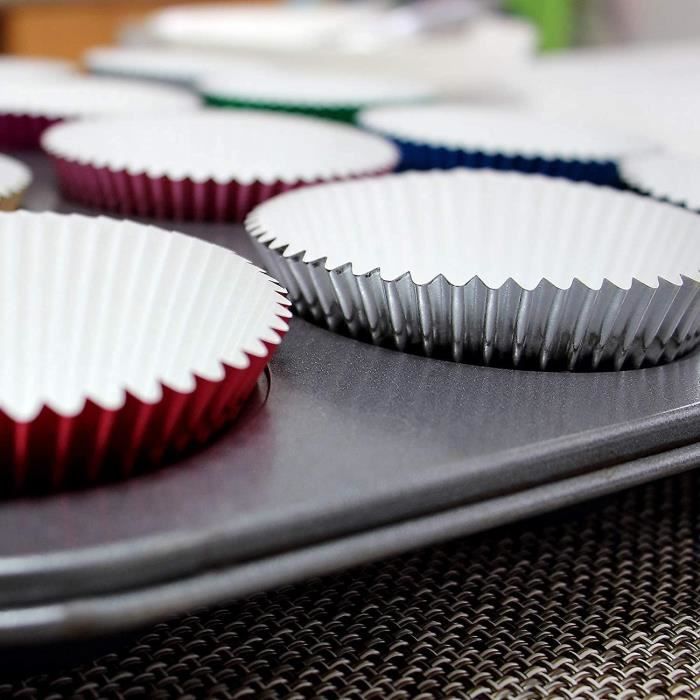HIBISAWS 200 Caissettes cupcake 200 moule cupcake caissettes