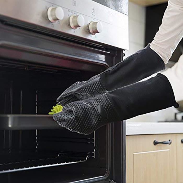 Gants de Protection anti-Chaleur pour Cuisine Four - Cdiscount Maison