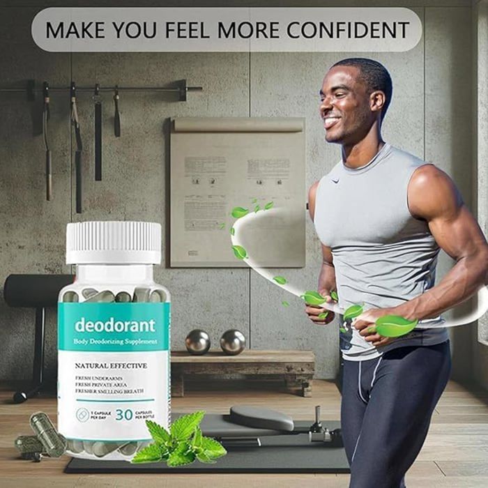 Capsules Chlorophylle Déodorant Interne - Complément Naturel - Neuf
