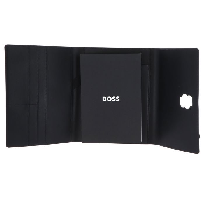 HUGO BOSS Cartable noir pour femme - Double B Folder M Black & Gold ...