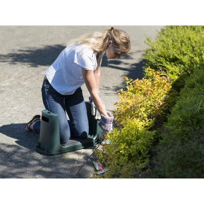 Siège De Jardinage Pliable Avec Support Genoux - Tabouret Portable Pour Jardin, Bricolage, Pêche, Protection Dos Et Genoux