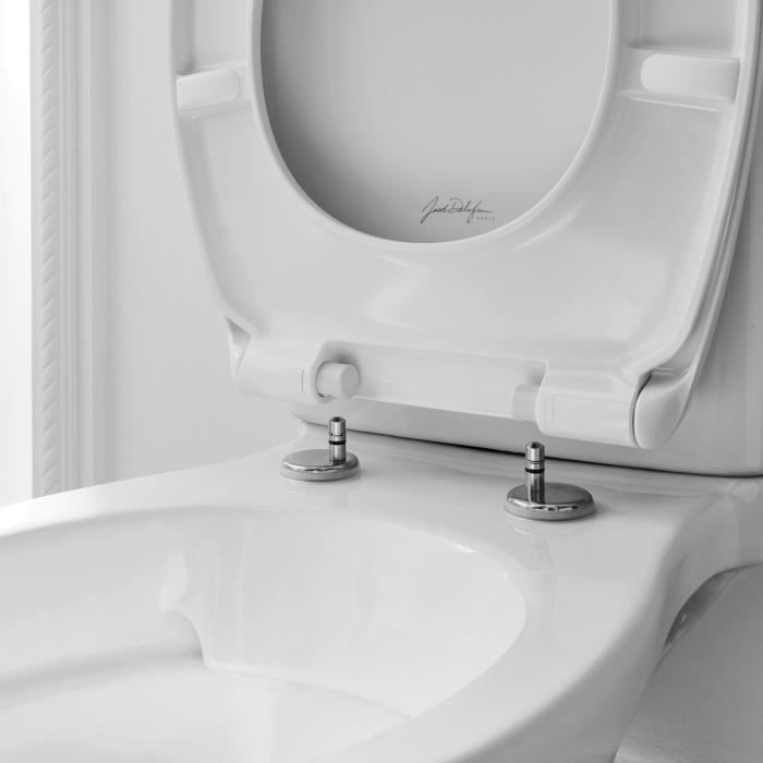 Jacob Delafon E25852 00 WC au sol sans bride Gaspard 3 6L