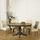 Table chene massif avec rallonge