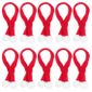 10pcs Mini écharpe De Noël Pour Chien Chat Animal De Compagnie Costume De Noël Pour Chiot Petit Chaton Animaux De Compagnie