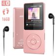 MP3 Bluetooth 4.0 avec Boutons Tactiles 16Go, Lecteur Musique Sport Portable avec Podomètre, Radio FM, Supporte Carte Micro Sd,-0