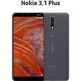 Nokia 3.1 Plus Dual-SIM 3 Go de RAM 32 Go de ROM TA-1104 Smartphone noir-0