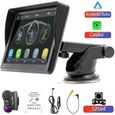 Autoradio Bluetooth PRUMYA universel 7 pouces lecteur vidéo multimédia Carplay et Android Auto écran tactile pour Nissan Toyota-0