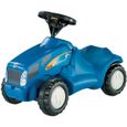 Porteur Rolly Toys New Holland T6010 - Pour Enfant de 18 mois à 2 ans - Bleu-0
