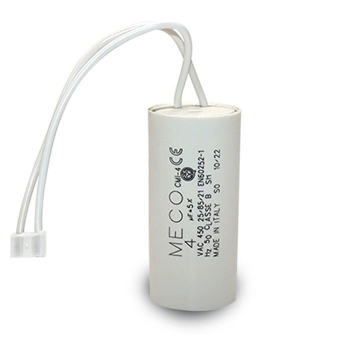 Condensateurs 4 UF à Connecteurs Meco Pour Moteur De Volet Roulant