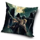 CARBOTEX Housse de coussin - Le Seigneur des Anneaux - 40x40 cm - 100% polyester - Vert - Intérieur