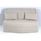 HEVEA SELECTION Housse BZ 140x190 matelassée MASTIC