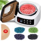Chauffe Cire Epilation - iFanze - 400g Cire Epilation Perle - Écran LED - Sans Bande