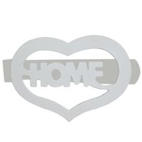 Embrasse Pince Home 120 x 65 mm Coloris - Blanc
