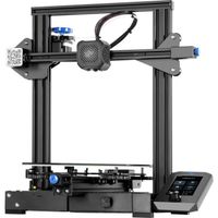 Imprimante 3D Creality Ender-3 V2 - Noir - Grand volume d'impression - Montage simple - Haute qualité