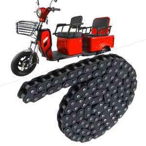 MOTO Accessoire de vélo électrique de moteur à grande vitesse de chaîne de scooter électrique d'électro-tricycle(Chaîne T8F )-LAT