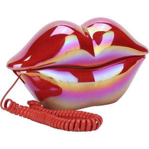 Téléphone fixe Téléphone à lèvres à la Mode WX-3016, téléphone Fi