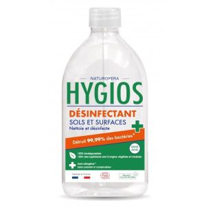 BAIN MOUSSANT - HUILE Hygios Désinfectant Sols et Surfaces Eucalyptus Fr
