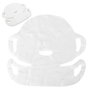 MASQUE VISAGE - PATCH Sonew Papier de masque hydratant 100pcs Papier de Masque Facial Jetable Hydratant Soins de Peau du Visage en Coton Bricolage