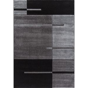 Tapis Salon Gris Noir