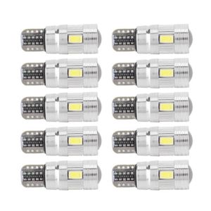 PHARES - OPTIQUES Fafeicy Ampoules LED de décodage 10 pièces T10 563