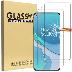 FILM PROTECT. TÉLÉPHONE [3 Pièce] Protecteur d'écran OnePlus 8T Verre Trem