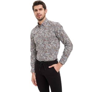 Chemise Marron Homme Achat Vente Chemise Marron Homme Pas Cher Cdiscount