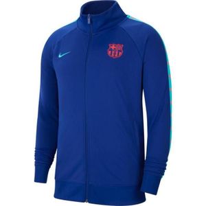 VESTE DE FOOTBALL – MANTEAU DE FOOTBALL – DOUDOUNE DE FOOTBALL  Veste FC Barcelone Training Top Bleu Adulte 2021/2