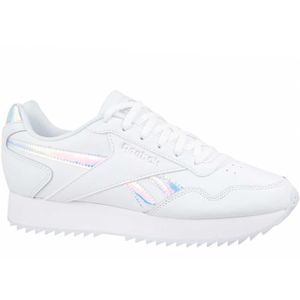 BASKET Baskets Reebok Royal Glide Ripple Double Blanc - Femme/Adulte - REEBOK - Synthétique - Lacets - Plat