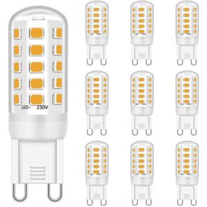 LED stylo socle ampoules g9 blanc chaud 270lm mini stylet socle Lampe Ampoule 4w 