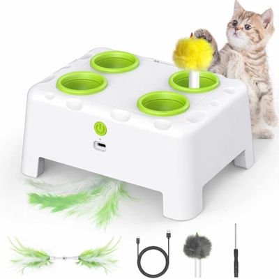 Tagitary Jouets en peluche Jouet électronique chat qui marche et miaule Tagitary Jouets en peluche Jouet électronique chat qui marche et miaule