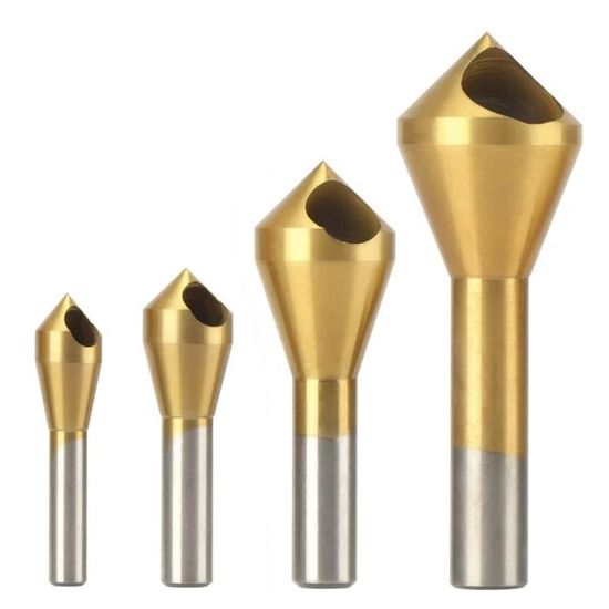 Fraise à ébavurer et à chanfreiner à 90° à trou, diamètre 15 mm OTG 04L10276 Fraise à ébavurer et à chanfreiner à 90° à trou, diamètre 15 mm OTG 04L10276
