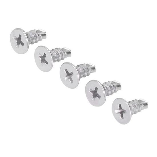 Lot De 20 Vis à Tête Fraisée 6 Mm – Embouts Cruciformes – Acier Inox – Par Uxcell – Usage Général