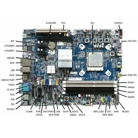 HP Systemboard 531966-001 Sparepart