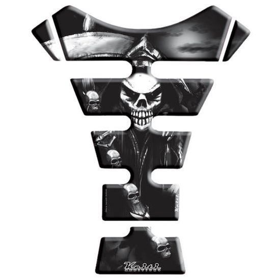 Protège réservoir moto 3D Faucheuse KT8000 Keiti® résine inaltérable