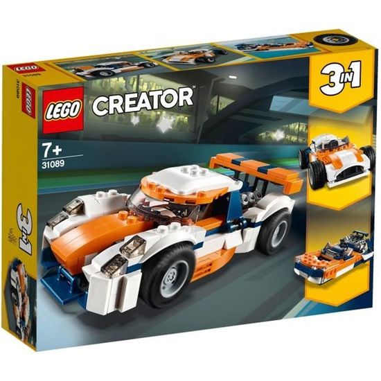 LEGO® Creator 3-en-1 31089 - La Voiture de Course - Jeu de construction
