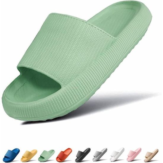 Tongs Femme Avec Soutien De La Voûte Plantaire - Confortables, Antidérapantes - Pour Plage, Piscine, Maison