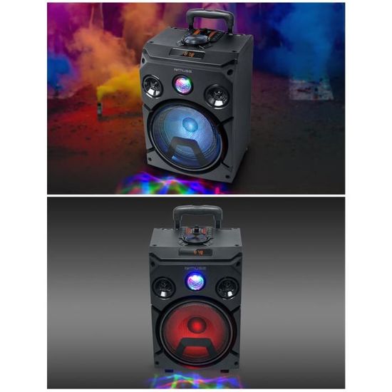 Enceinte karaoké Bluetooth Muse M530ka avec 2 microphones
