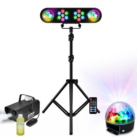 Party Light & Sound - PARTY-SM400-400W Mini Fog Machine - Black