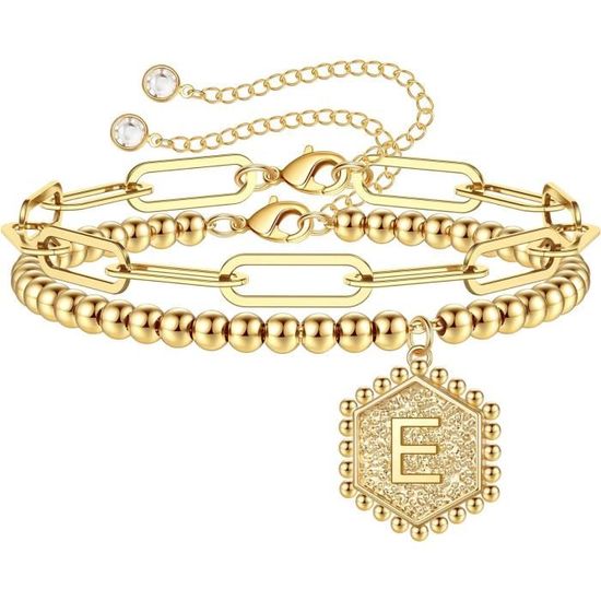 Bracelet De Cheville Double Couche Pour Femmes Et