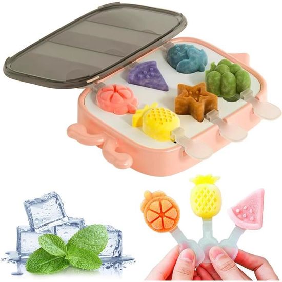 Moule Silicone Macarons 6 Cavités LIANCHEN - 12.5x8.5cm, Pour Pâtisserie, Savon, Bougies DIY