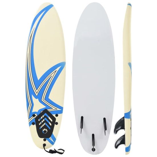 Planche De Surf Débutant 170 Cm Boomerang - Paddle Board En XPE/EPS Pour Adultes Et Enfants (90kg Max) - 8