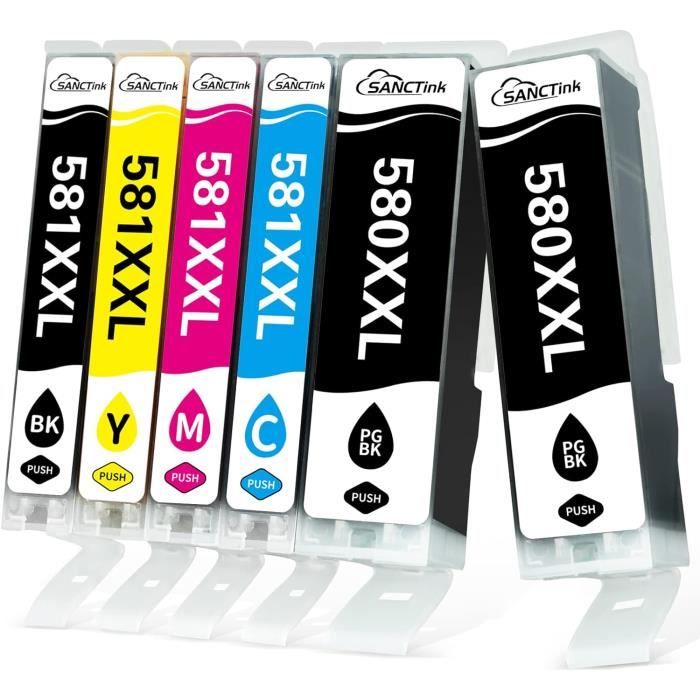 Pack De 3 Cartouches D'encre Noires Compatibles Canon Pixma - Modèle CI-CL1221BK - Neuf